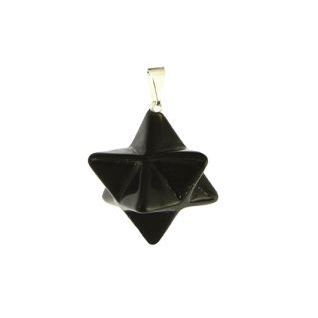 Obsidiana Colgante Merkabas 2.5cm
